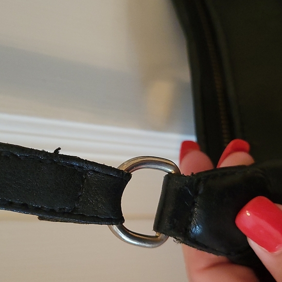 Vintage Etienne Aigner Black Leather Bag - Picture 6 of 10